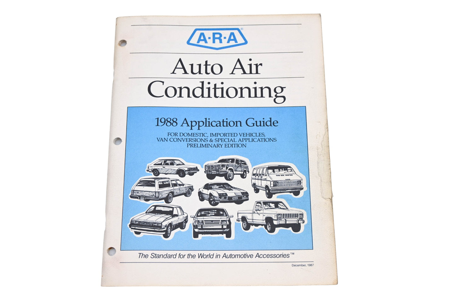 ARA 6600828 R/S, 6600828R/S 1988 Auto Air Conditioning Application Guide
