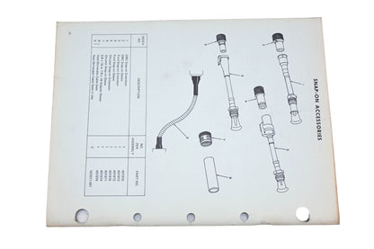 Sangamo Electric Company 714A Models AA BB EM ER Tachograph Replacement Parts List