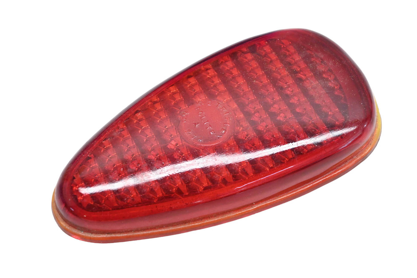 K-D 274, T-274 Red Glass Triflex Tail Light Lens NOS