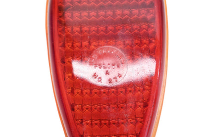 K-D 274, T-274 Red Glass Triflex Tail Light Lens NOS