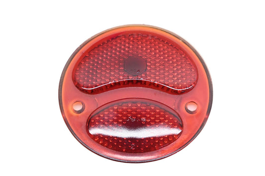 Do-Ray 1145 Tiger Eye Red Glass 3-3/4" Tail Light Lens NOS