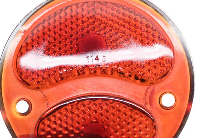 Do-Ray 1145 Tiger Eye Red Glass 3-3/4" Tail Light Lens NOS