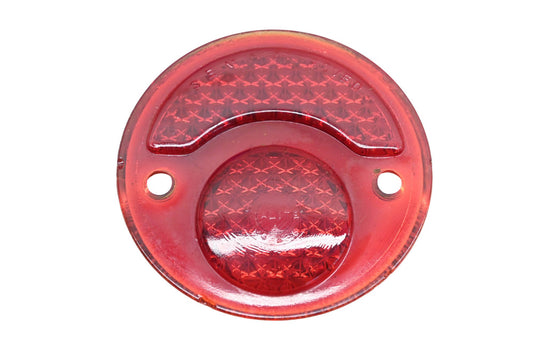 K-D 256, T-256 Red Glass Triflex 3-1/2" Tail Light Lens NOS