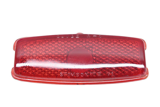 Stimsonite R-1, T-335 Red Glass Tail Light Lens NOS