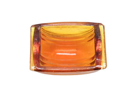 Aftermarket 537 Amber Glass Side Marker Lamp Lens NOS