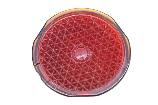 Griffin 72 Red Glass 3-5/16" Tail Light Lens NOS
