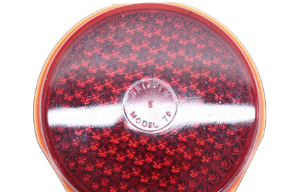 Griffin 72 Red Glass 3-5/16" Tail Light Lens NOS