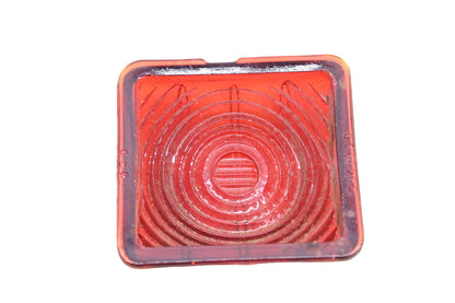 Lynx-Eye T-339, 339, 5940038 Red Glass Tail Light 2-9/16" x 2-3/8" Lens NOS