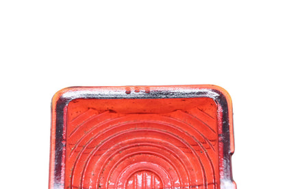 Lynx-Eye T-339, 339, 5940038 Red Glass Tail Light 2-9/16" x 2-3/8" Lens NOS