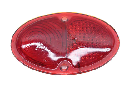 Lynx-Eye T-325, 325 Red Glass Tail Light 4-7/16" x 2-7/8" Lens NOS