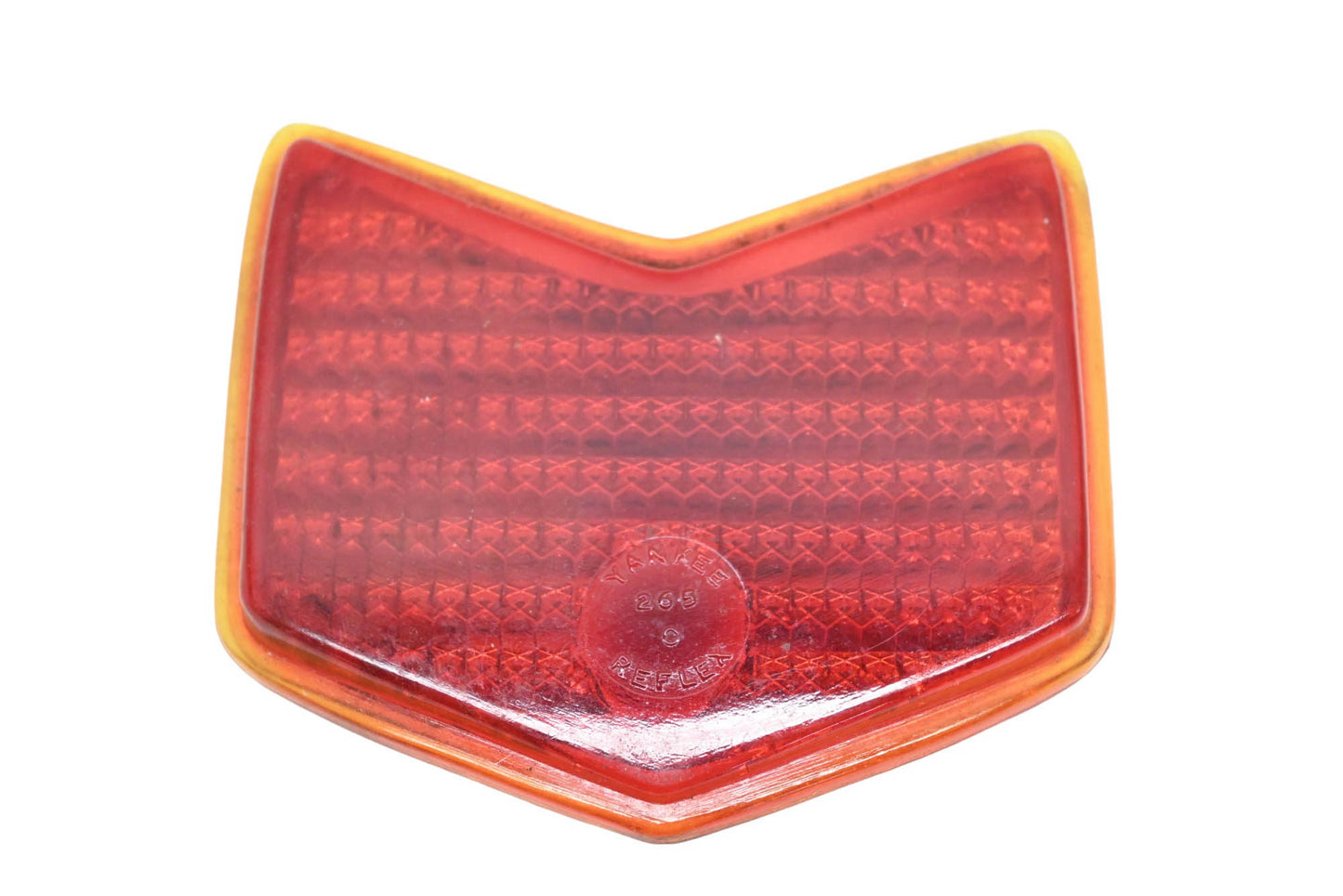 Yankee 265, T-265 Red Glass Tail Light Lens NOS