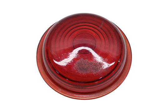 L.L. Company 2973 Red Glass 3" Tail Light Lens