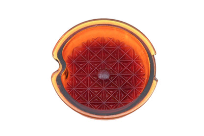 Sunbeam P110 Ruby Red Glass 2-5/8" Tail Light Lens NOS