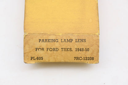 Lynx-Eye PL-605, PL605, 7RC-13208 Clear Glass Parking Lamp 2-11/16" x 4" Lens NOS