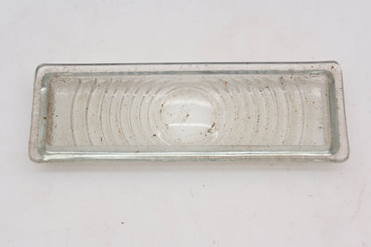 Lynx-Eye PL-707, PL707 Clear Glass Parking Lamp 1-5/8" x 4-3/4" Lens NOS