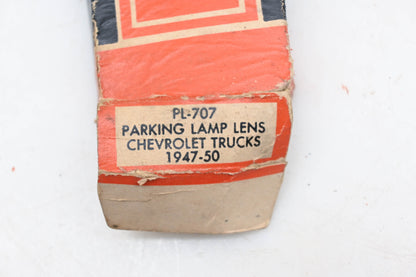 Lynx-Eye PL-707, PL707 Clear Glass Parking Lamp 1-5/8" x 4-3/4" Lens NOS