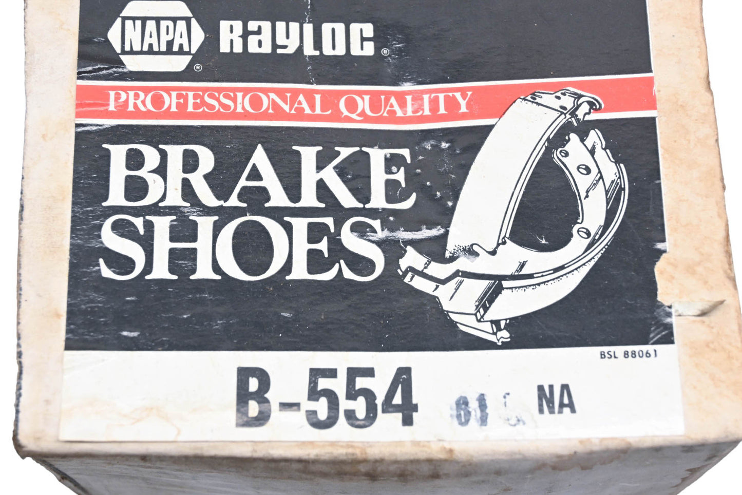 NAPA B-554 Rayloc Brake Shoe Kit NOS