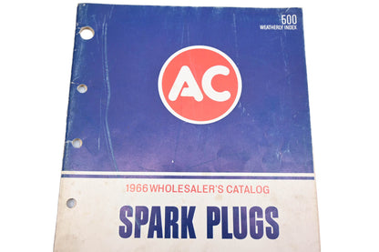 AC 500 1966 Spark Plugs Wholesaler Catalog