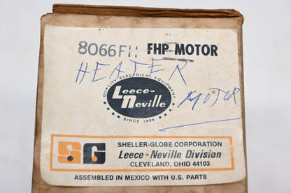 Leece-Neville 8066 FHP Heater Blower Motor NOS