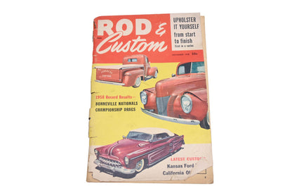 Rod & Custom AH024-15 November 1958 Magazine