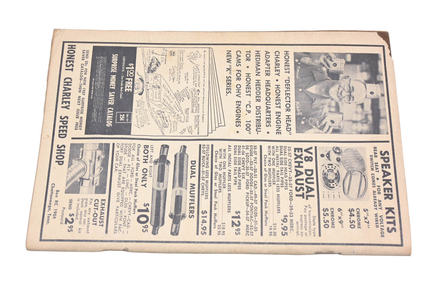 Rod & Custom AH024-19 September 1957 Magazine