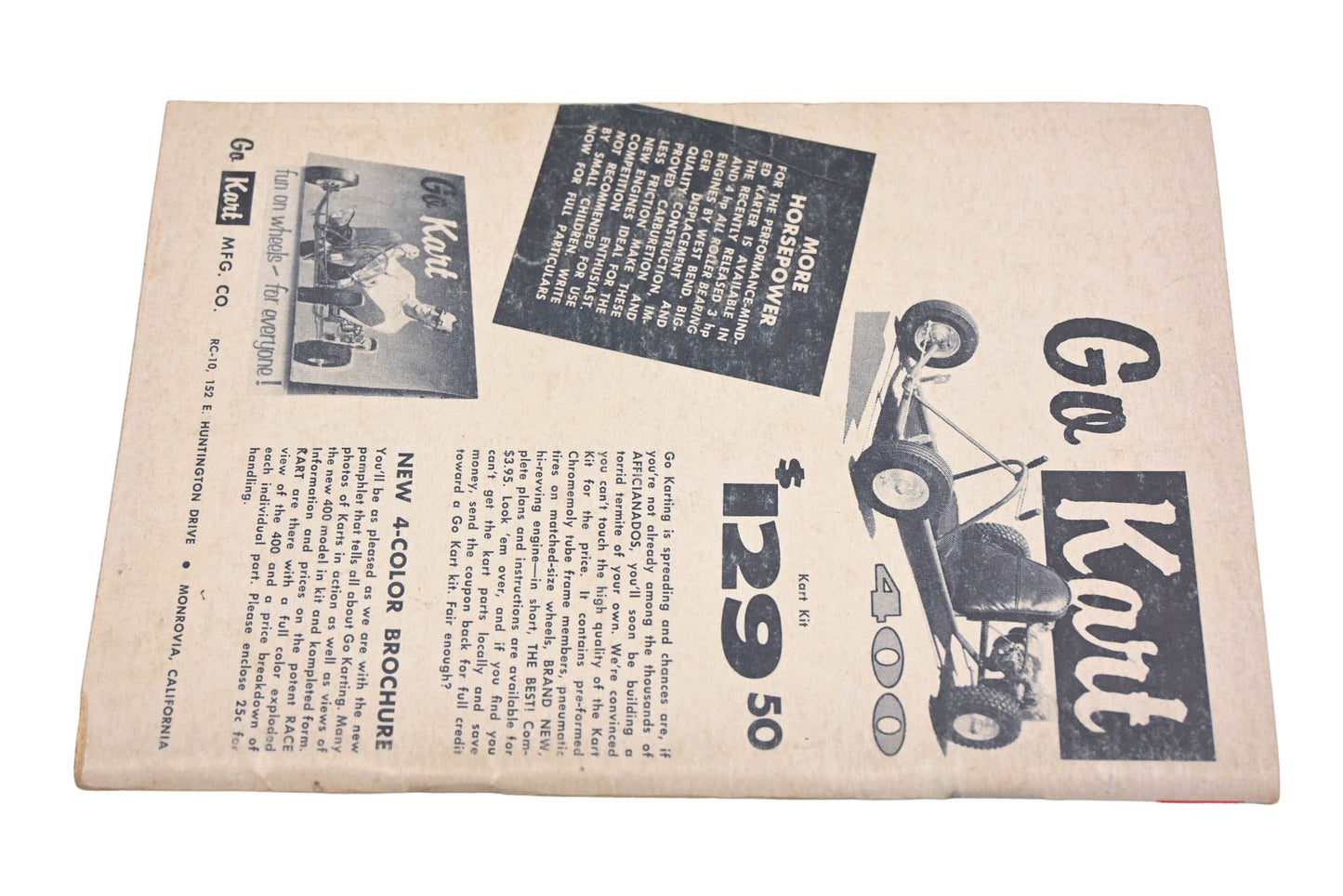 Rod & Custom AH024-20 October 1958 Magazine
