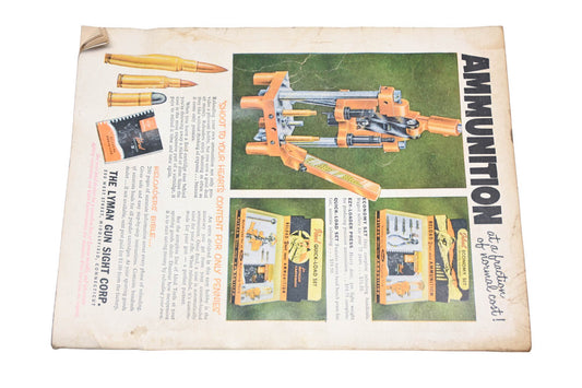 Hunting & Fishing Publication AH024-21 1955 Annual Hunting & Gun Magazine