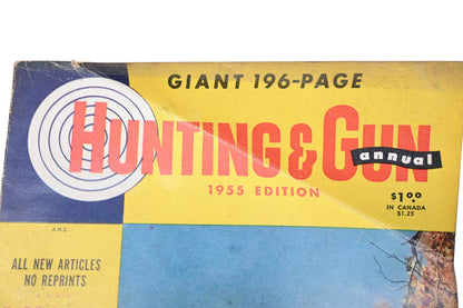 Hunting & Fishing Publication AH024-21 1955 Annual Hunting & Gun Magazine