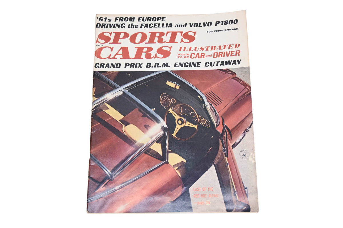 Sports Car Illustrated AH024-23 February 1961 Magazine
