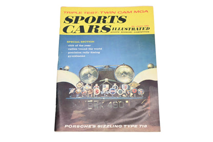Sports Car Illustrated AH024-25 October 1958 Magazine