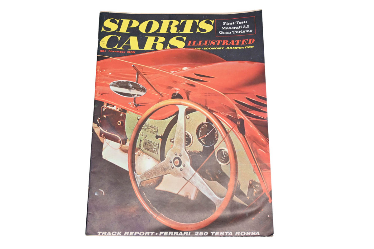 Sports Car Illustrated AH024-27 November 1958 Magazine