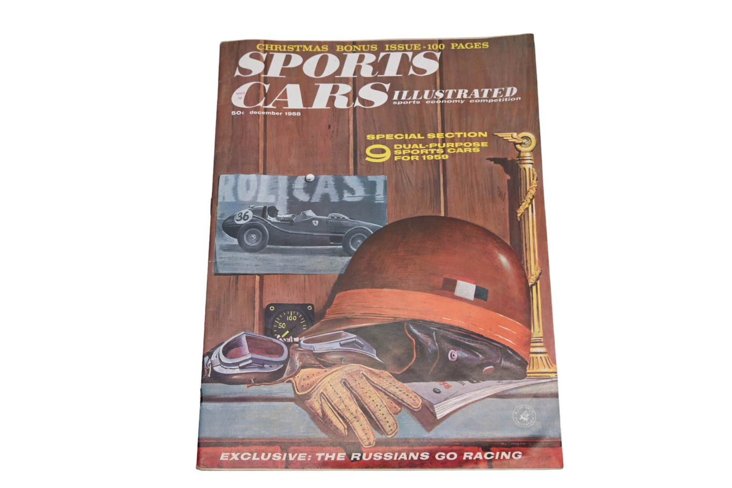 Sports Car Illustrated AH024-28 December 1958 Magazine