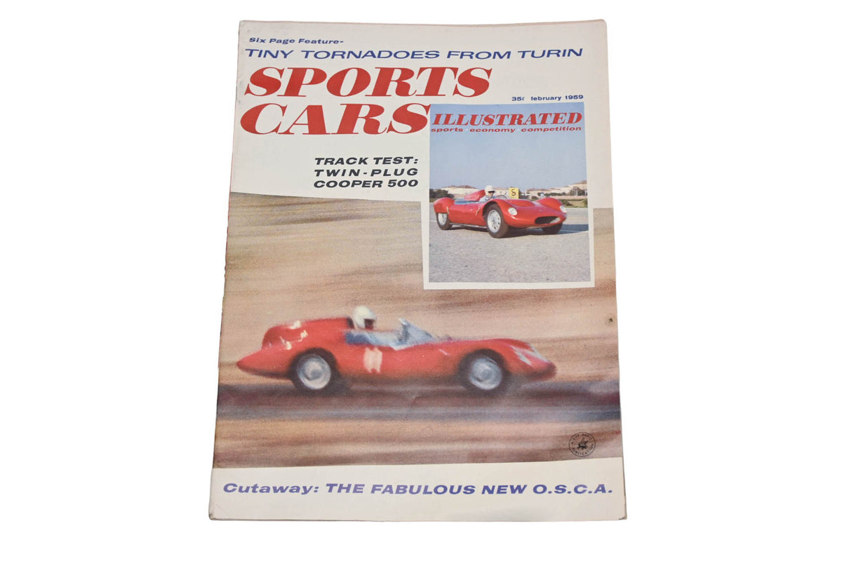 Sports Car Illustrated AH024-30 February 1959 Magazine