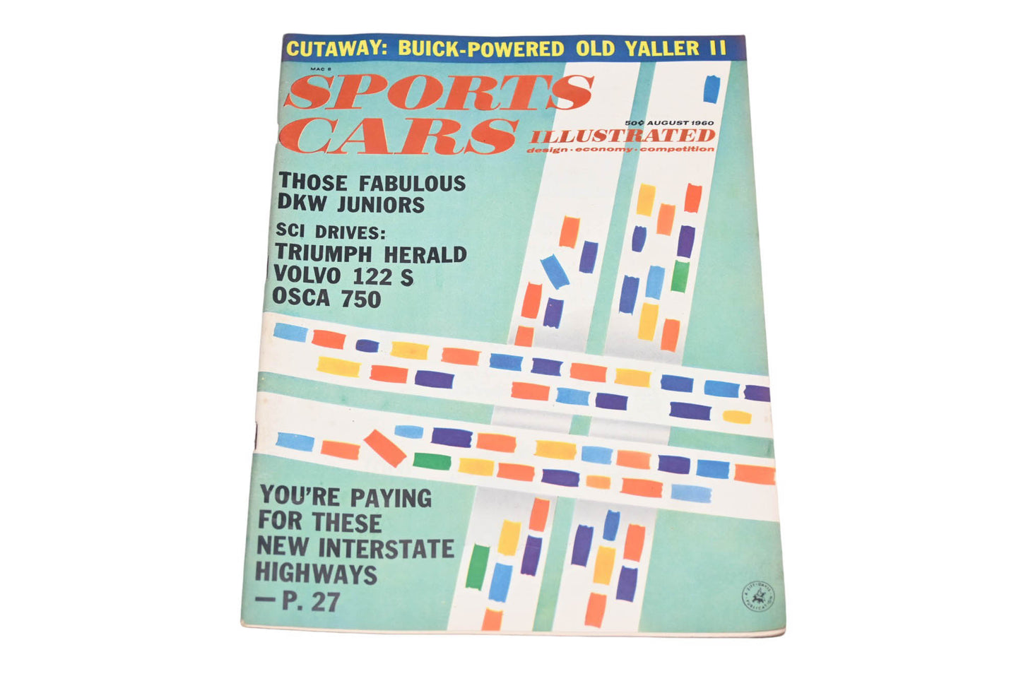 Sports Car Illustrated AH024-37 August 1960 Magazine