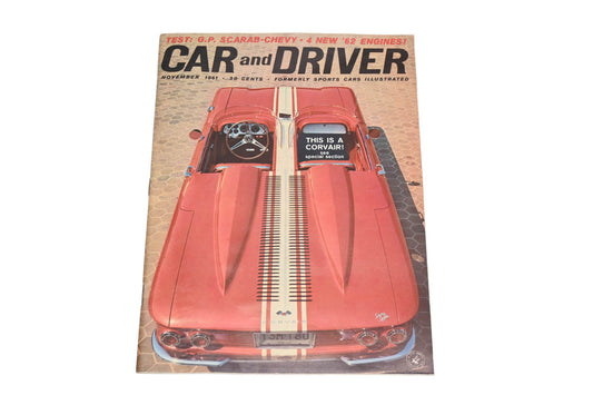 Car And Driver AH024-39 November 1961 Magazine