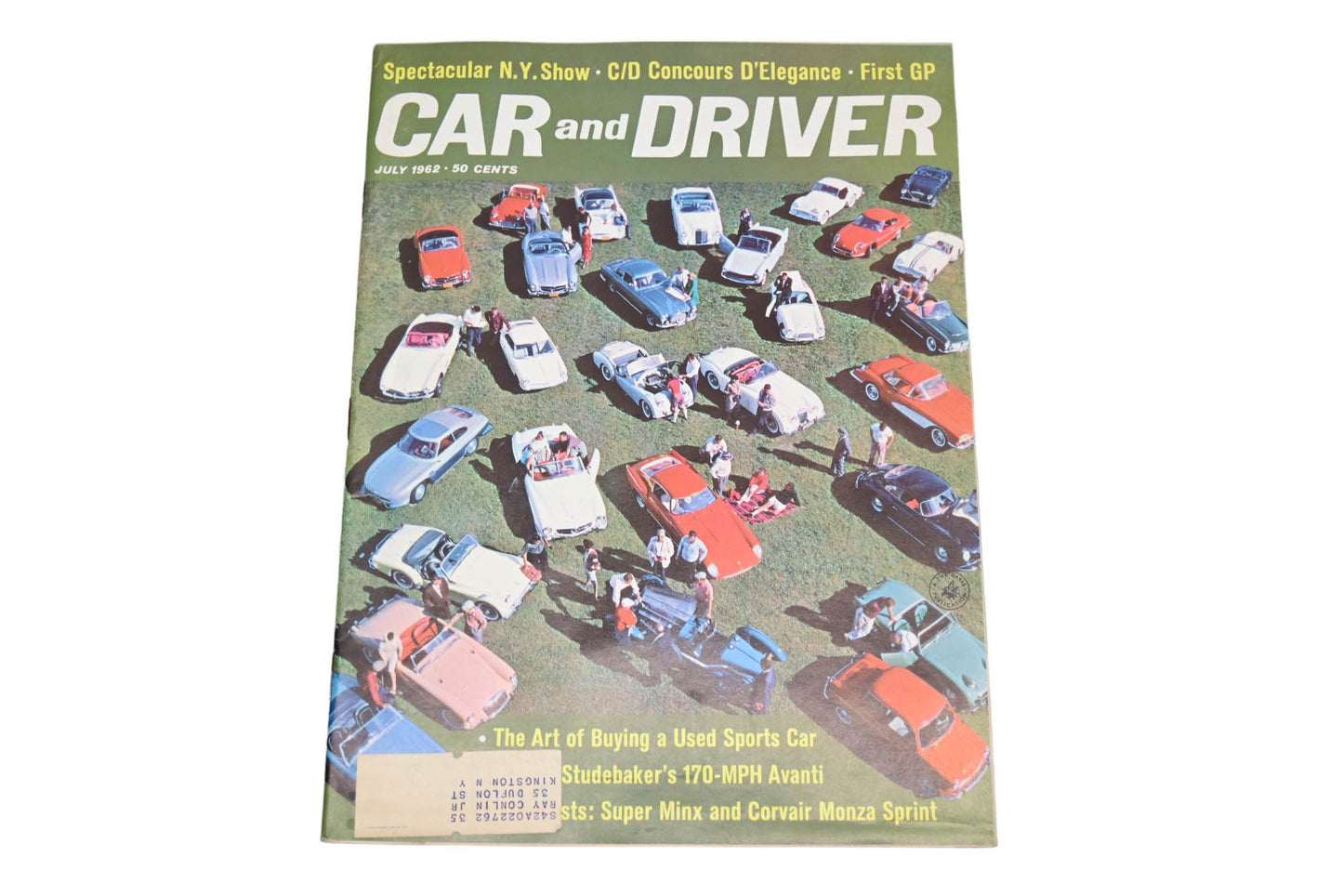 Car And Driver AH024-40 July 1962 Magazine