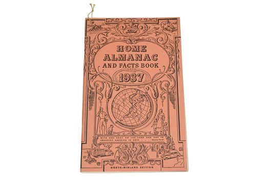 OEM Ford AH024-46 1937 Home Almanac And Fact Book