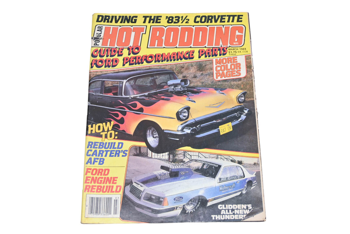 Popular Hot Rodding AH024-47 March 1983 Magazine