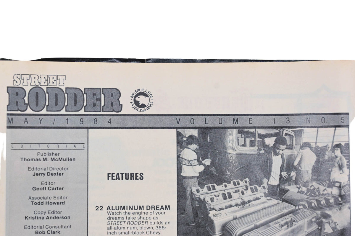 Street Rodding AH024-51 May 1984 Magazine