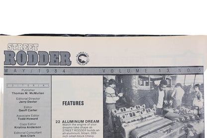 Street Rodding AH024-51 May 1984 Magazine
