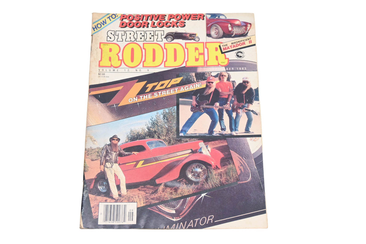 Street Rodding AH024-52 September 1983 Magazine