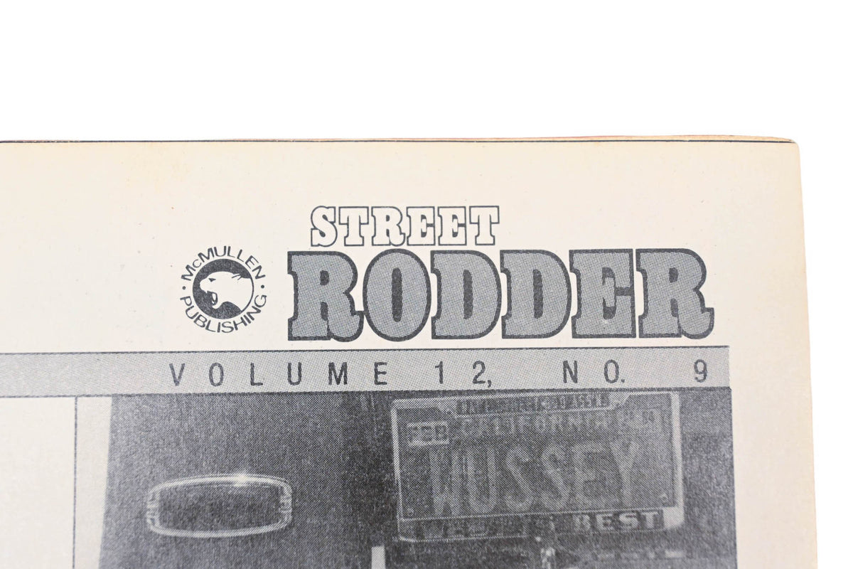 Street Rodding AH024-52 September 1983 Magazine