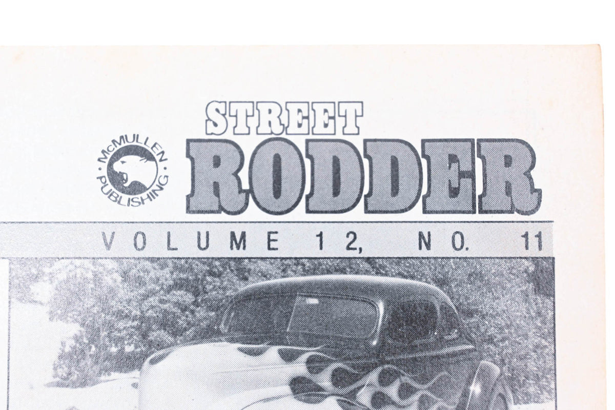 Street Rodding AH024-53 November 1983 Magazine