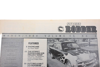 Street Rodding AH024-55 March 1984 Magazine