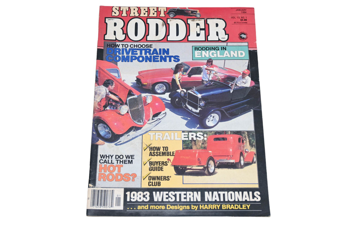 Street Rodding AH024-56 January 1984 Magazine