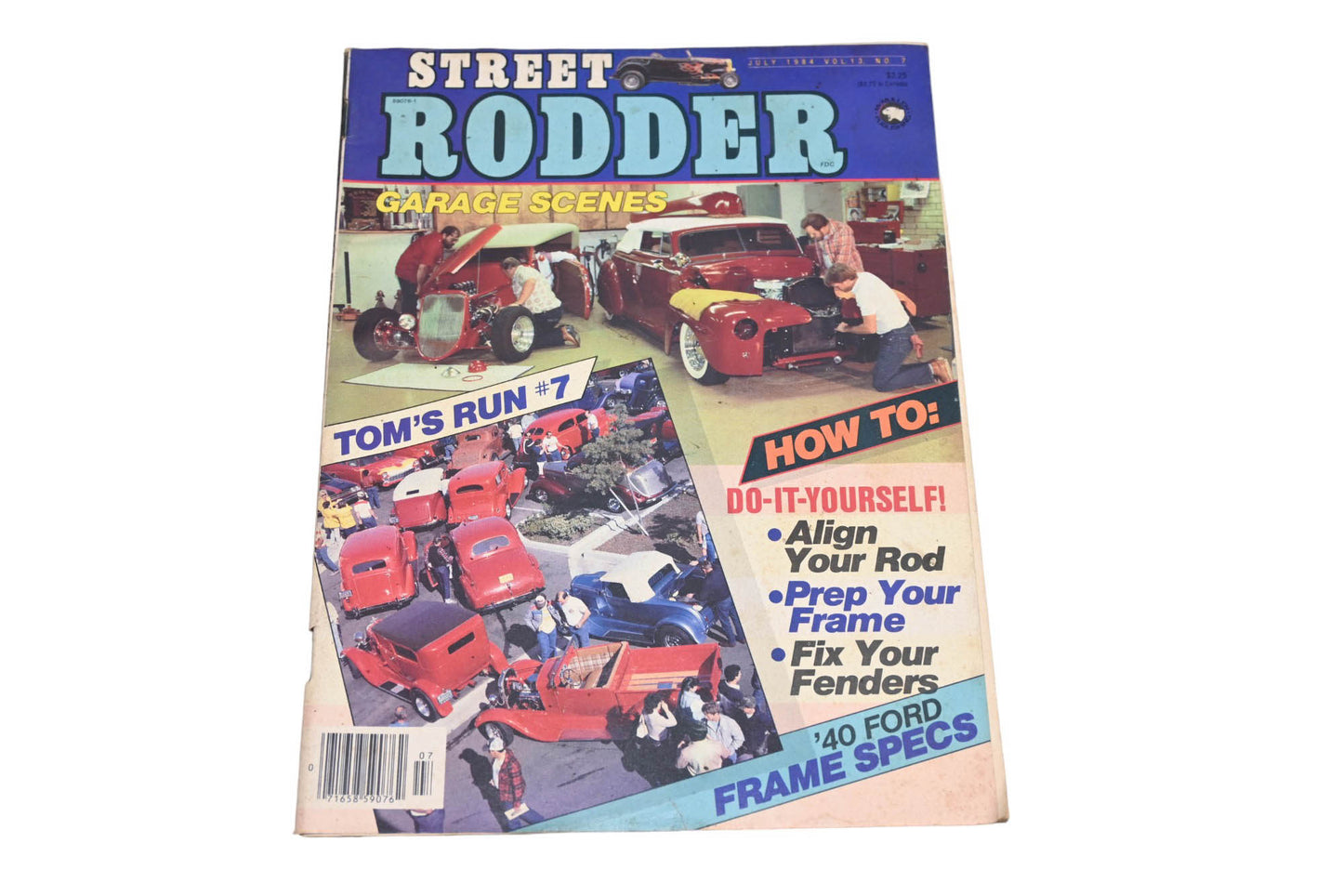Street Rodding AH024-57 July 1984 Magazine