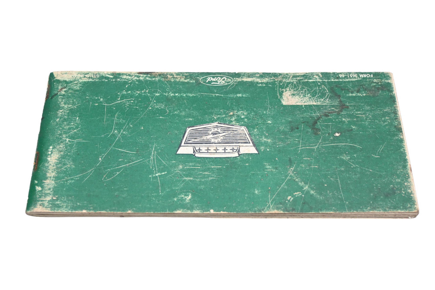 OEM Ford 3651-66 100 Twin I Beam Thru 350 Truck Owners Manual