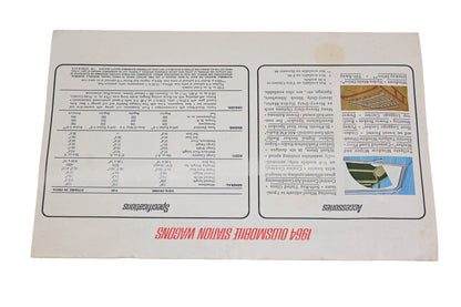 General Motors LM008-12 1964 Oldsmobile Station Waghon Sales Brochure