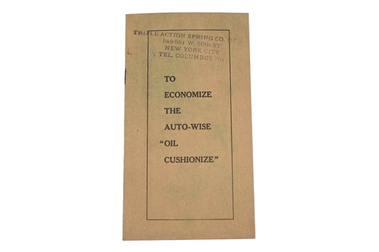 Dan Oil Cushion Spring Insert Company LM008-14 Spring Insert Sales Brochure