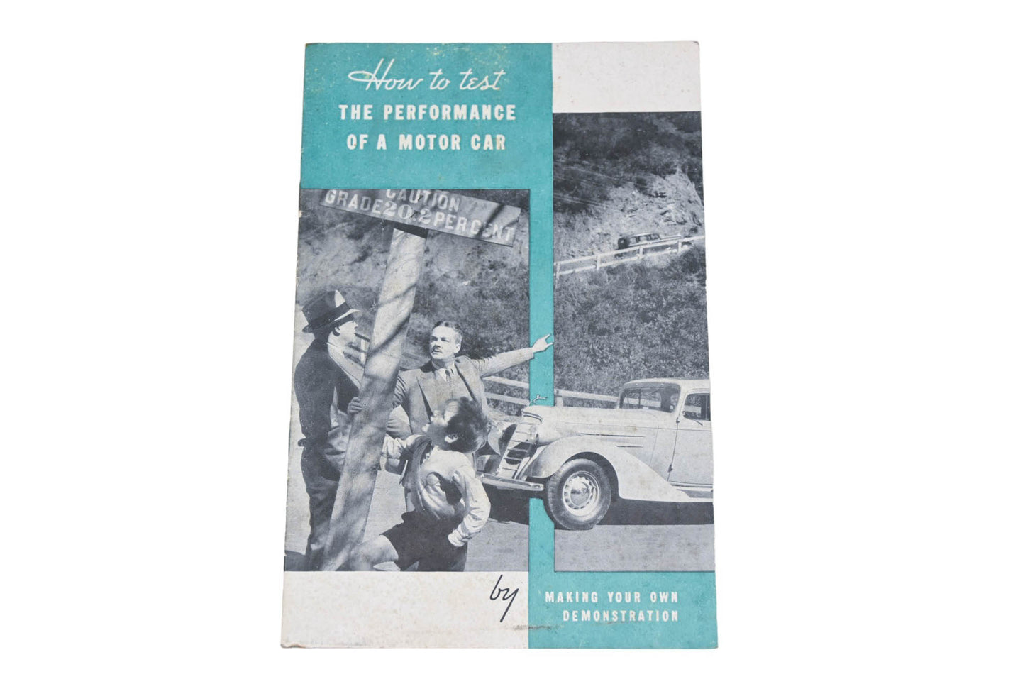 General Motors LM008-15 How To Test The Performance Of A Motor Car Booklet